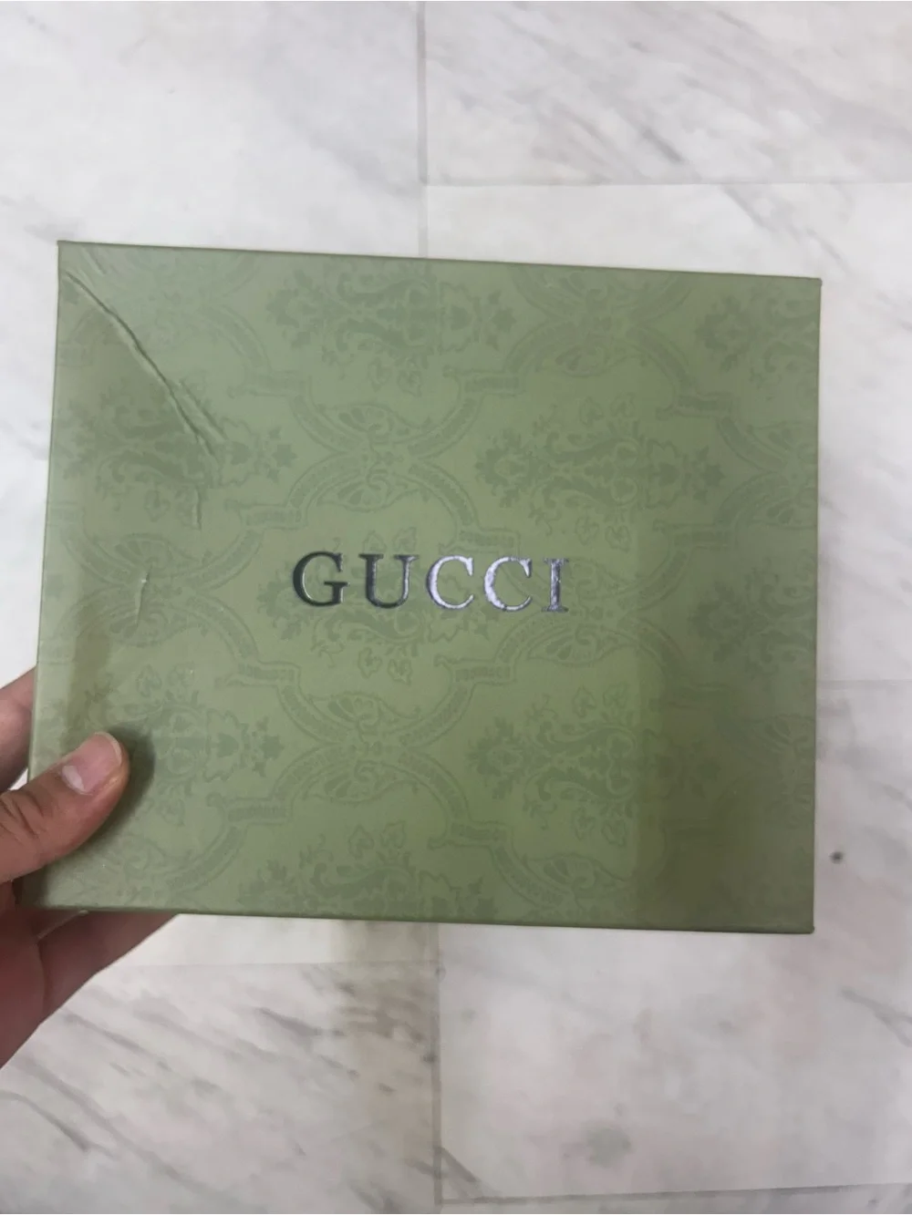 Gucci Brown GG Supreme Round Belt Bag with Green and Red Web